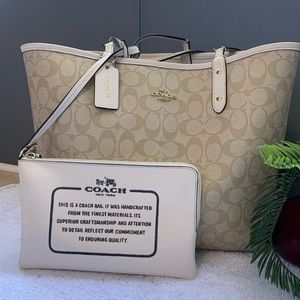 Coach Reversible Tote